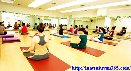 Thủ tục thành lập trung tâm thể thao dạy Yoga