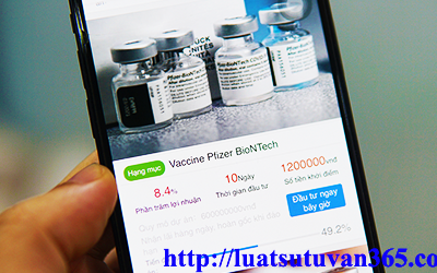 Ứng dụng lừa đảo mạo danh đầu tư vaccine