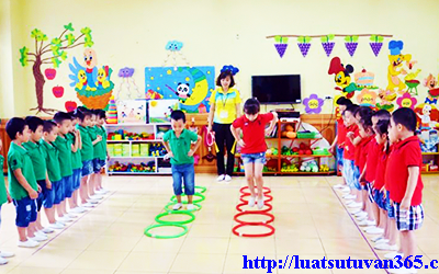 Tư vấn xin giấy phép hoạt động trường mầm non tư thục
