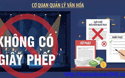 Xử phạt khi không có giấy phép biểu diễn nghệ thuật: Mức phạt và cách khắc phục